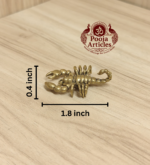 Miniature Brass Scorpion Figurine 1.8 Inch - Image 2