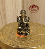 Miniature Brass Ganesh Idol 1.2 Inch