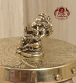 Miniature Brass Lord Ganesha Idol 1.1 Inch - Image 4