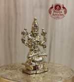 Panchaloha Lakshmi Statue 2 Inch - Image 3