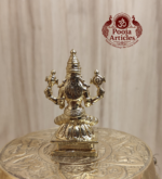 Panchaloha Lakshmi Statue 2 Inch - Image 5