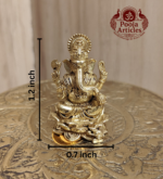 Panchaloha Ganesha Idol 1.2 Inch - Image 2