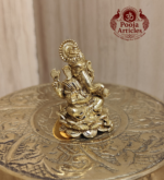 Panchaloha Ganesha Idol 1.2 Inch - Image 3