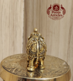 Premium Brass Elephant Statue 1.5 Inch - Image 5
