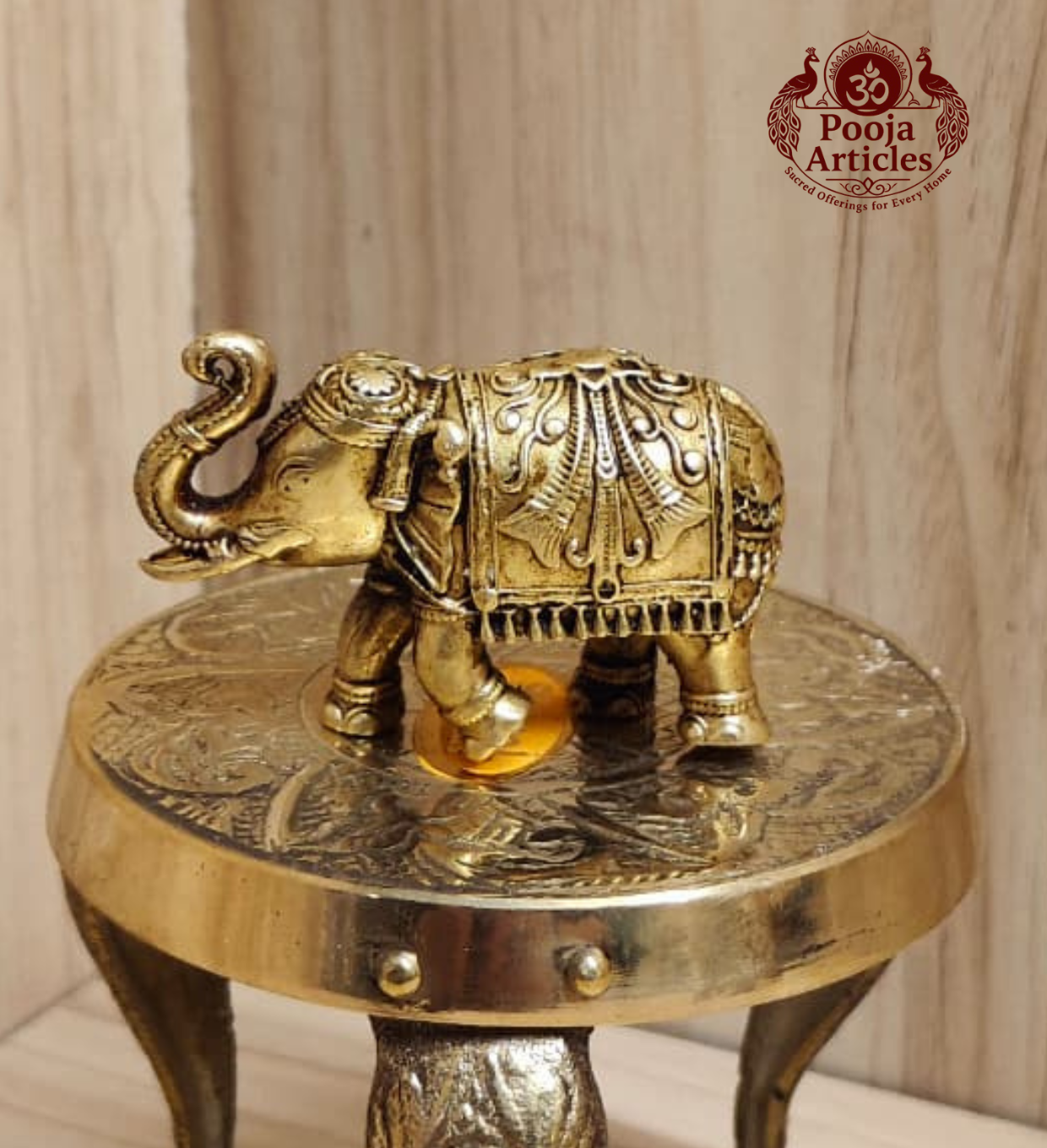 Premium Brass Elephant Statue 1.5 Inch Premium Brass Elephant Statue 1.5 Inch