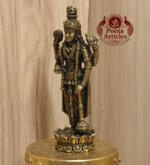 Premium Brass Guruvayoorappan Statue 4 Inch - Image 4