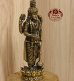 Premium Brass Guruvayoorappan Statue 4 Inch - Image 3