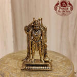 Premium Brass Karuppasamy Statue 1.9 Inch