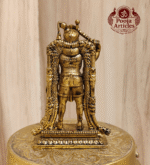 Premium Brass Karuppasamy Statue 3 Inch - Image 5