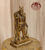 Premium Brass Karuppasamy Statue 3 Inch - Image 3