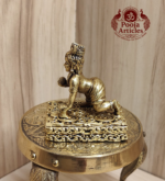 Premium Brass Laddu Gopal Idol 2.2-Inch - Image 4