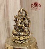 Premium Brass Lord Ganesh Idol 3 Inch - Image 4