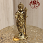 Premium Brass Lord Murugan Idol 2 Inch