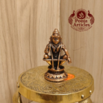 Copper Ayyappan Statue 2.2 Inch