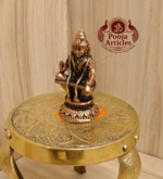 Copper Ayyappan Statue 2.2 Inch - Image 4