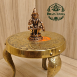 Copper Ayyappan Statue 1.5 Inch
