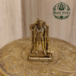 Premium Brass Karuppasamy Statue 1.5 Inch