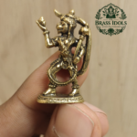 Miniature Brass Hanuman Statue 1.5 Inch