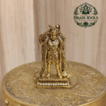 Premium Brass Karuppasamy Statue 1.6 Inch