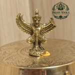 Miniature Brass Garuda Statue 1.5 Inch