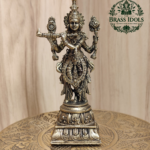 Premium Brass Krishna Statue 3.6 Inch