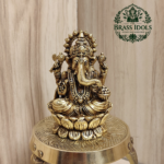 Premium Brass Lord Ganesh Idol 3 Inch