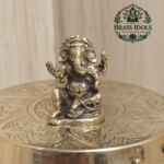 Miniature Brass Lord Ganesha Idol 1.1 Inch