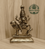 Brass Pratyangira Devi Statue 6.2 Inch