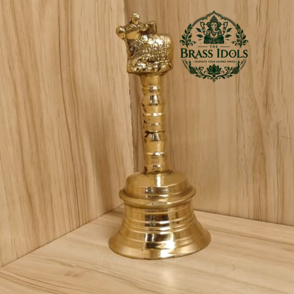 Brass Pooja Bell 4.7 Inch – 260g