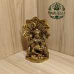 Brass Dakshinamurthy Statue 4.5 Inch