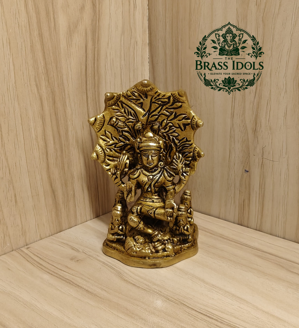 Brass Dakshinamurthy Statue 4.5 Inch Brass Dakshinamurthy Statue 4.5 Inch