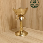 Brass Lotus Diya Stand 6 Inch