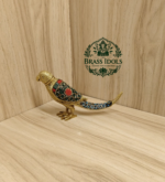 Brass Parrot Statue 3 Inch