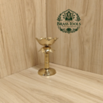 Brass Lotus Diya Stand 4.2 Inch
