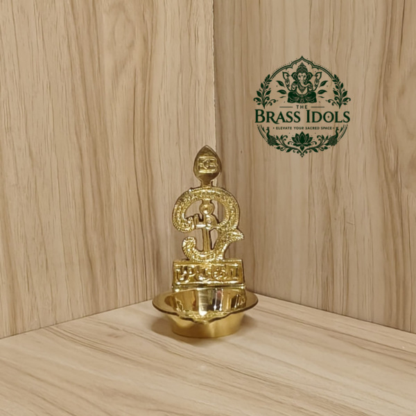 Brass Om Vilakku 3.5 Inch