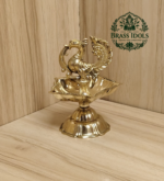 Brass Peacock Diya Size 0 – 3.1 Inch