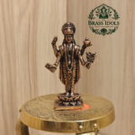 Copper Dhanvantari Idol 3 Inch