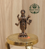Copper Dhanvantari Idol 3 Inch