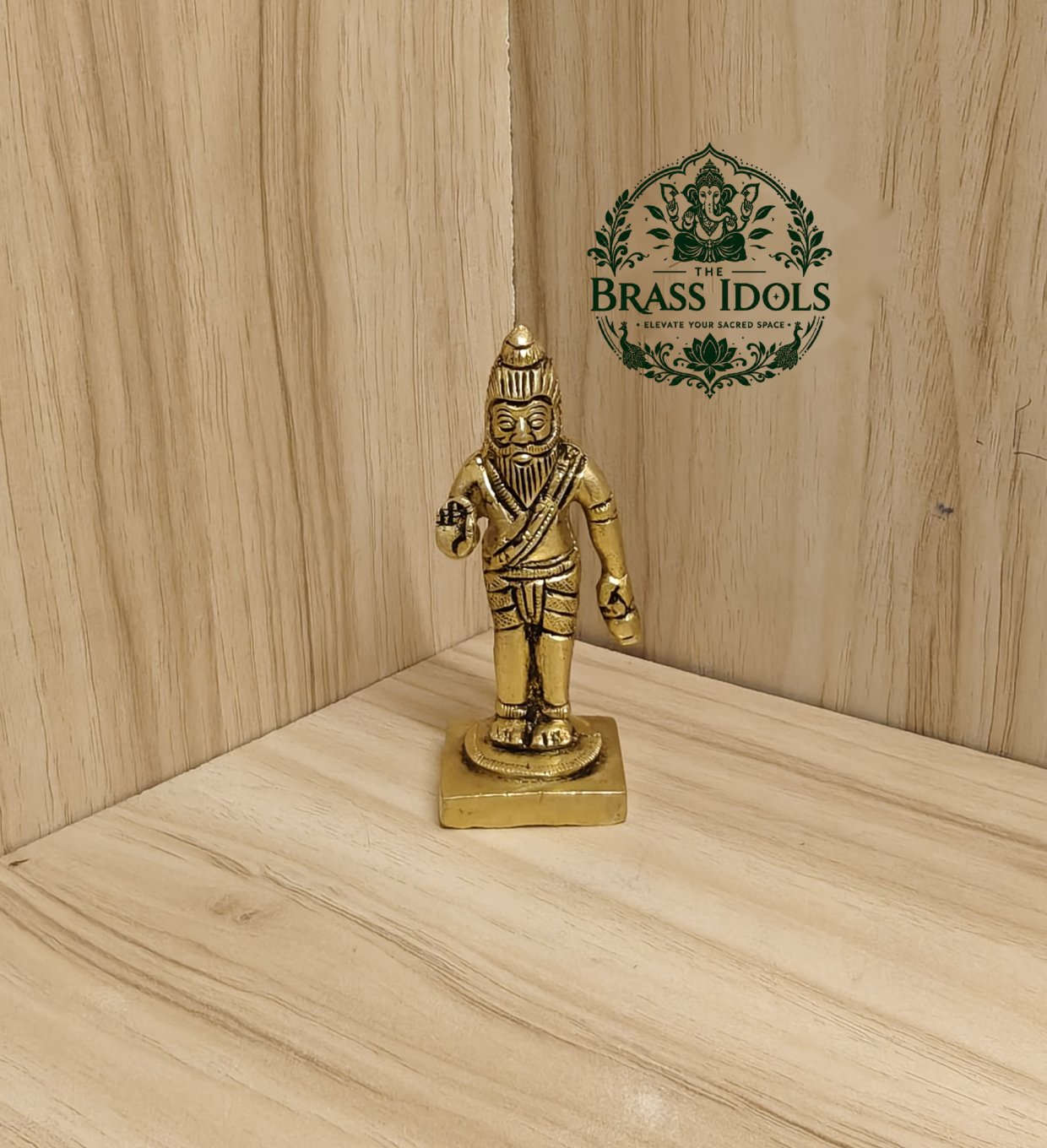 Brass Agathiyar Statue 3.2 Inch Brass Agathiyar Statue 3.2 Inch