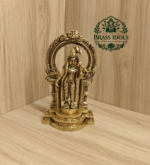 Brass Thiruvachi Andal Statue 6.5 Inch