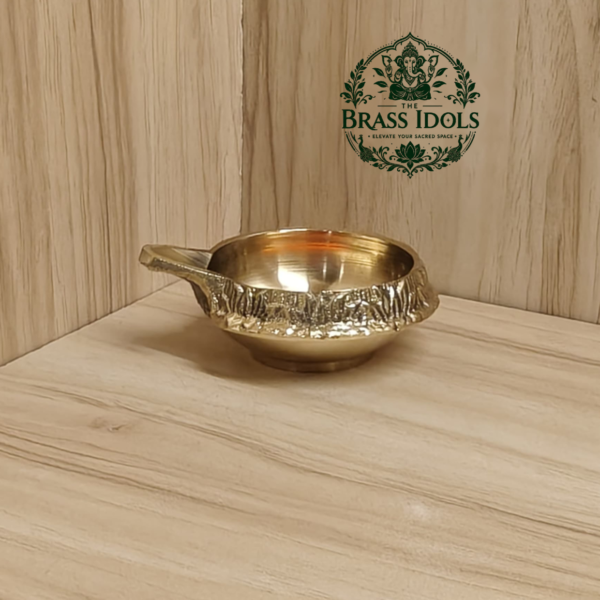 Brass Kuber Diya 3 Inch