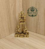 Brass Lakshmi Kubera Statue 5 Inch