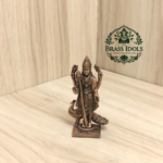 Copper Murugan Statue 2.6 Inch
