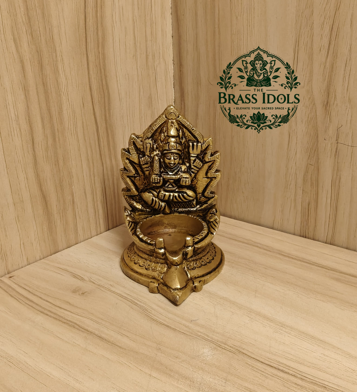 Brass Mariamman Vilakku 3 Inch Brass Mariamman Vilakku 3 Inch