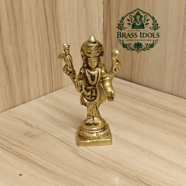Brass Vasavi Kanyaka Parameshwari Devi Statue 2.9 Inch