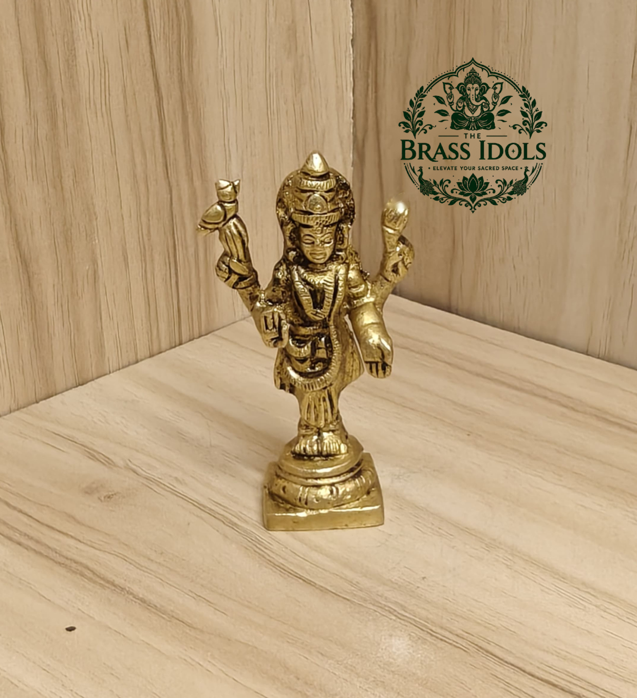 Brass Vasavi Kanyaka Parameshwari Devi Statue 2.9 Inch Brass Vasavi Kanyaka Parameshwari Devi Statue 2.9 Inch