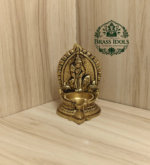 Brass Murugan Vilakku 3 Inch
