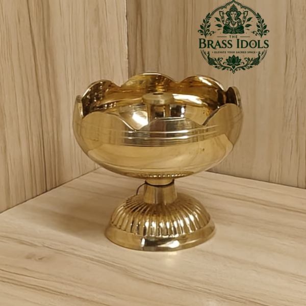 Brass Tomato Diya 2.4 Inch