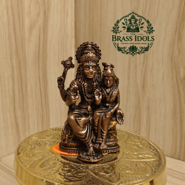 Copper Narasimha Idol 2.2 Inch