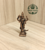 Copper Murugan Statue 3 Inch